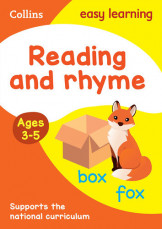 Collins Easy Learning Preschool - Reading And Rhyme Ages 3-5: Ideal For Home Learning