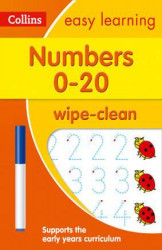 Collins Easy Learning Preschool - Numbers 0-20 Age 3-5 Wipe Clean Activity Book: Ideal For Home Learning