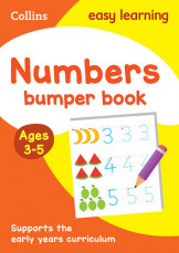 Collins Easy Learning Preschool - Numbers Bumper Book Ages 3-5: Ideal For Home Learning