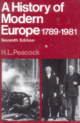 A History Of Mordern Europe 1798-1981