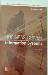 Business Driven Information Systems - Sixth Edition