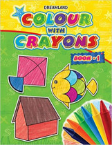Dreamland Publication Colour With Cryons Bk 1
