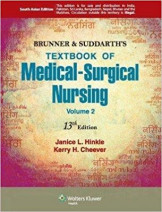 Brunner & Suddarth'S Textbook Of Medical-Surgical Nursing Volume 2 13Th Edition