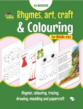 ECD Workbook Colouring  Rhymes, Art &Craft For Middle Class
