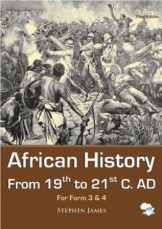 African History From 19Th To 21Th C.Ad For Form 3 & 4