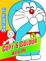 Doraemon Copy & Colour with me Green