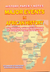 Major Events In African History Paper Notes For A Level