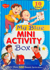 My Blue Mini Activity box of 10 books